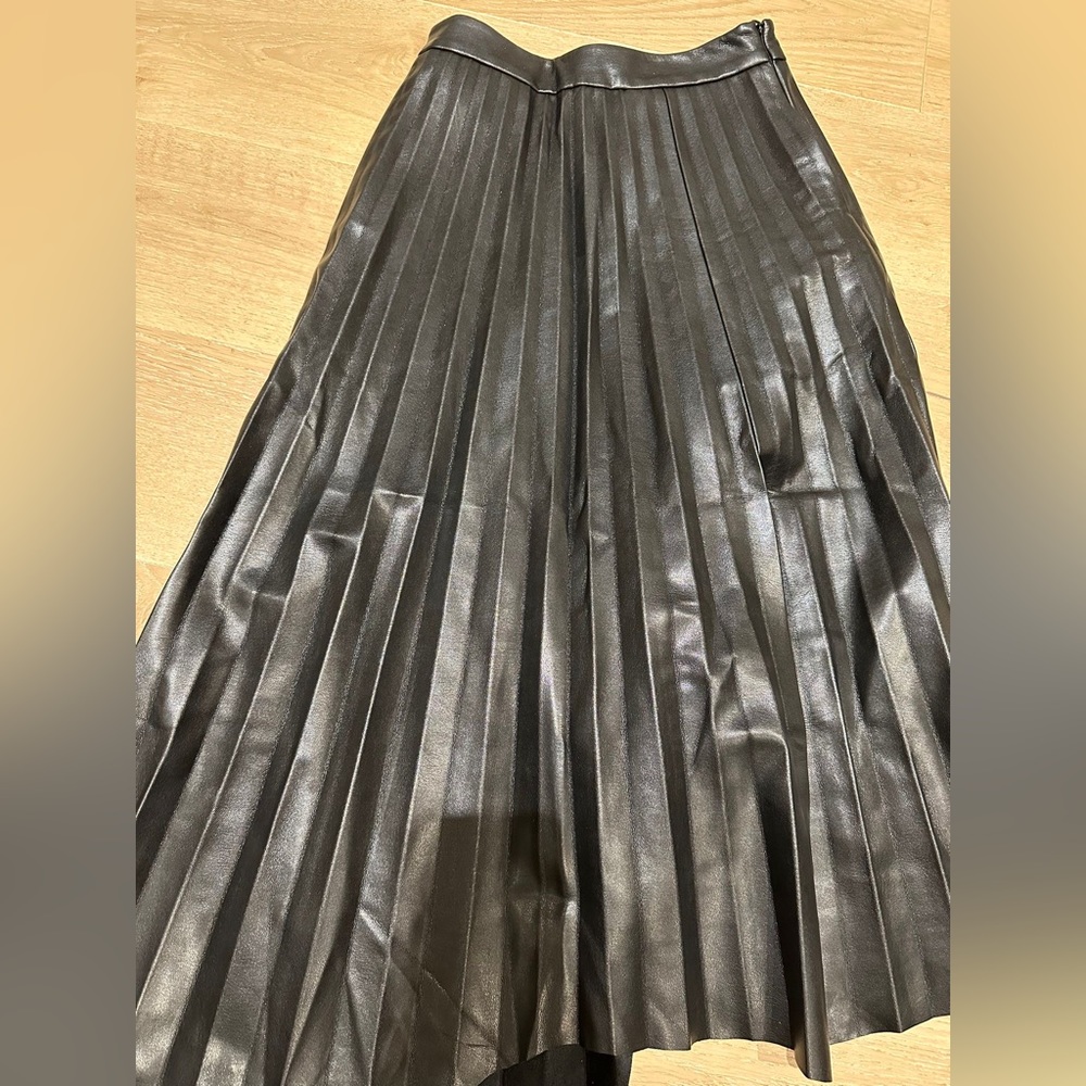 Jonathan simkhai leather skirt size 2